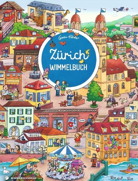Cover von Zürich Wimmelbuch – Das große Bilderbuch ab 2 Jahre