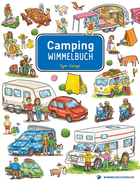 Cover von Camping Wimmelbuch
