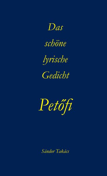 Cover von Das schöne lyrische Gedicht