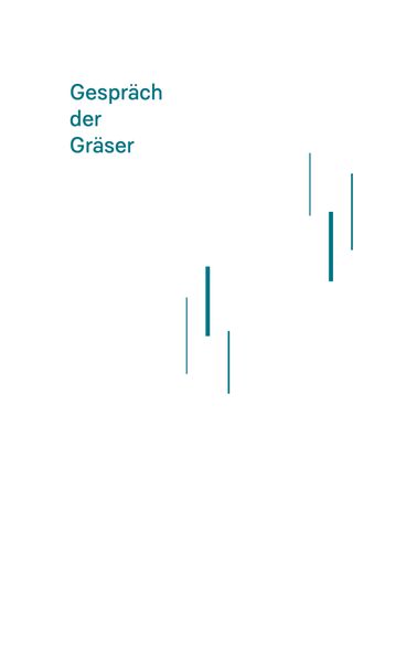 Cover von Gespräch der Gräser