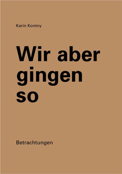Cover von Wir aber gingen so