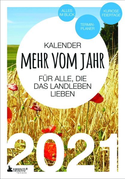 Cover von Terminkalender 2021: Mehr vom Jahr – für alle, die das Landleben lieben