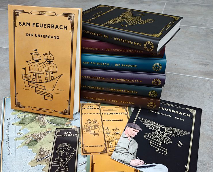 Cover von Die Krosann Saga als Set
