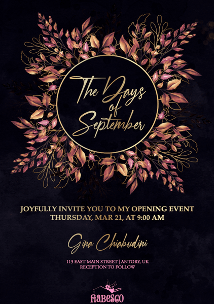 Cover von The days of September