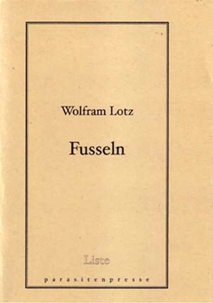 Cover von Fusseln