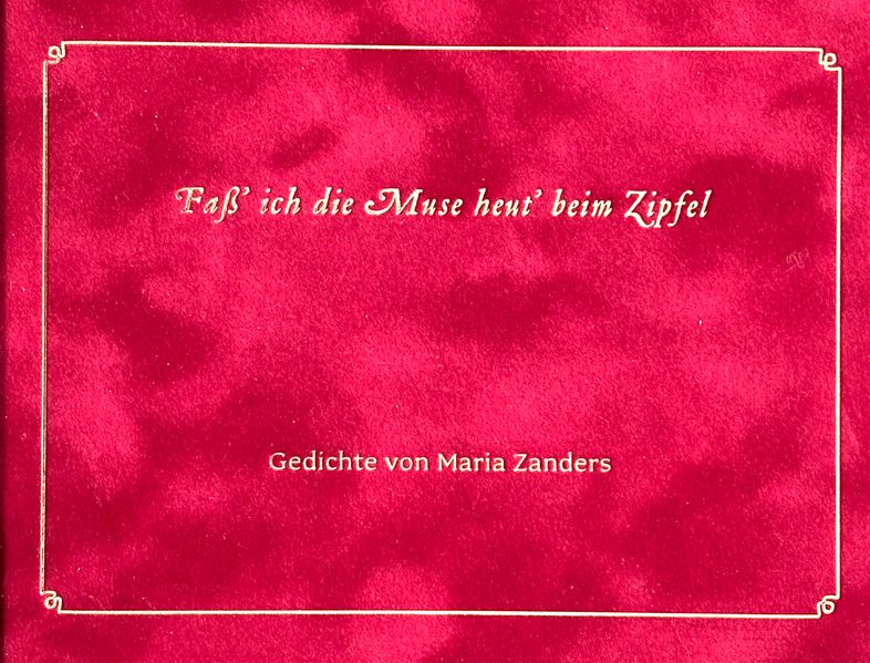 Cover von Faß‘ ich die Muse heut‘ beim Zipfel?