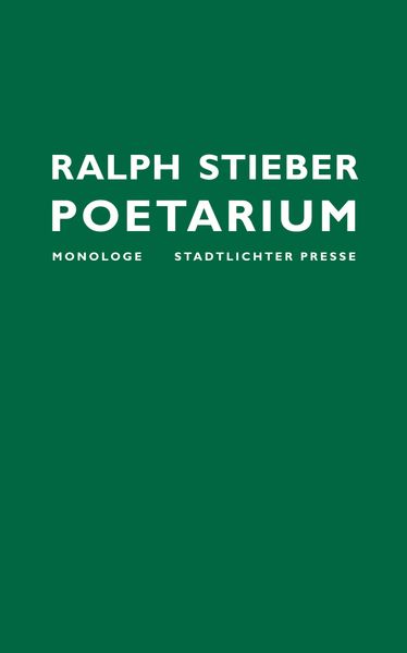 Cover von Poetarium • Monologe