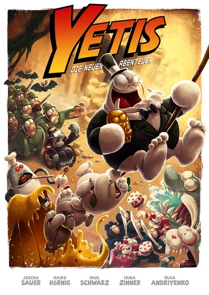 Cover von YETIS – die neuen Abenteuer