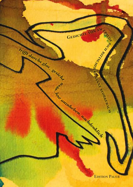Cover von Trifft durchs Glas – Gesicht wein – Lese anzuheben – nachdenklich