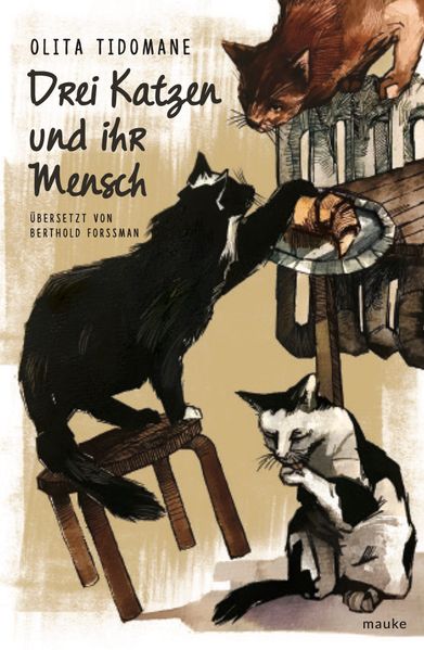 Cover von Drei Katzen und ihr Mensch