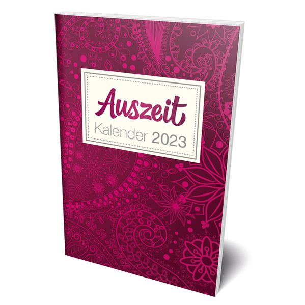 Cover von Auszeit Kalender 2023 – Taschenbuchkalender