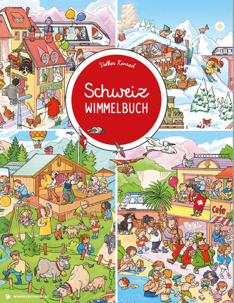 Cover von Das große Schweiz Wimmelbuch