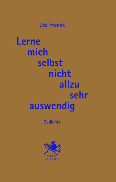 Cover von Lerne mich selbst nicht allzu sehr auswendig