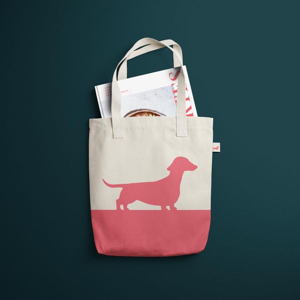 Cover von Jutebeutel: Der Dackel Shopper