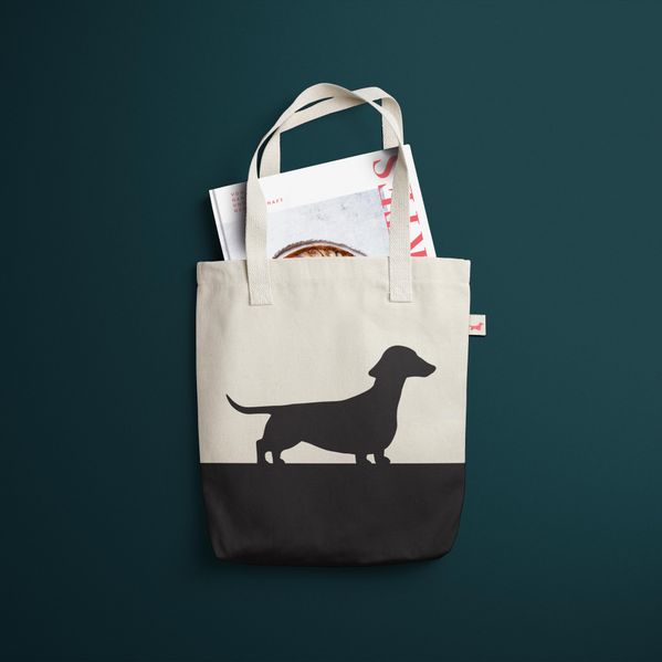 Cover von Jutebeutel: Der Dackel Shopper