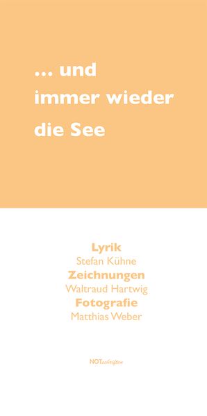 Cover von … und immer wieder die See
