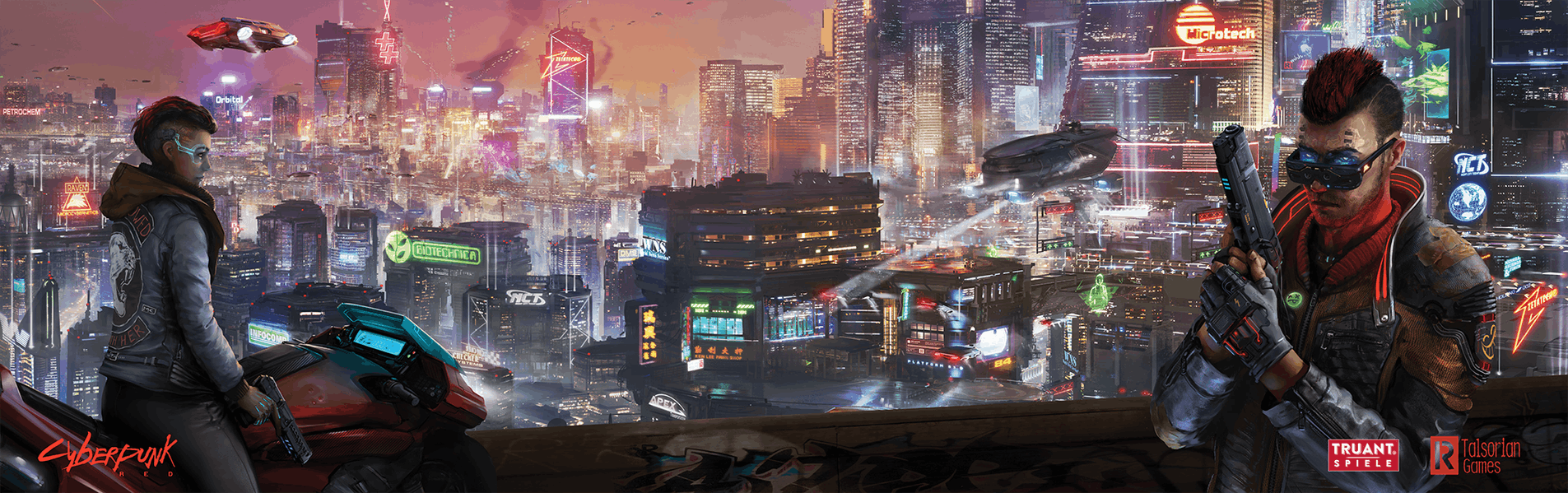 Cover von Cyberpunk RED Datenschirm