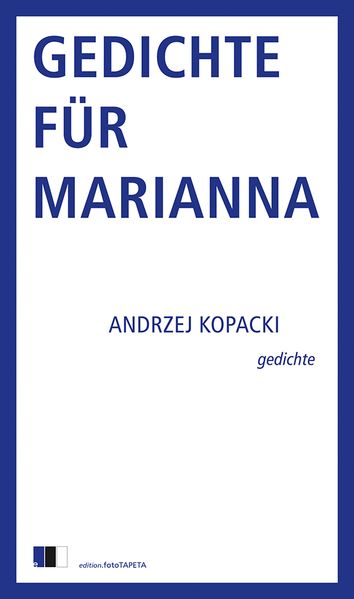 Cover von Gedichte für Marianna