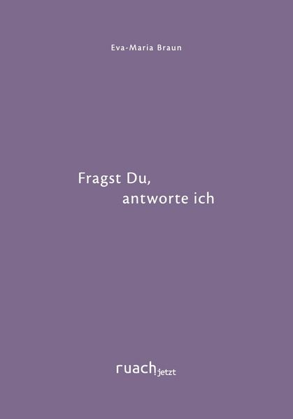 Cover von Fragst du, antworte ich