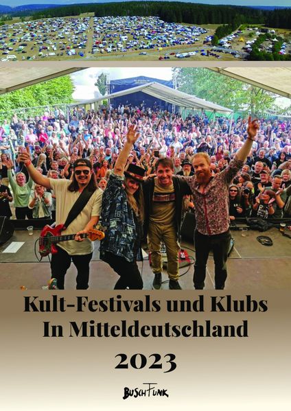 Cover von Kult-Festivals und Klubs in Mitteldeutschland 2023