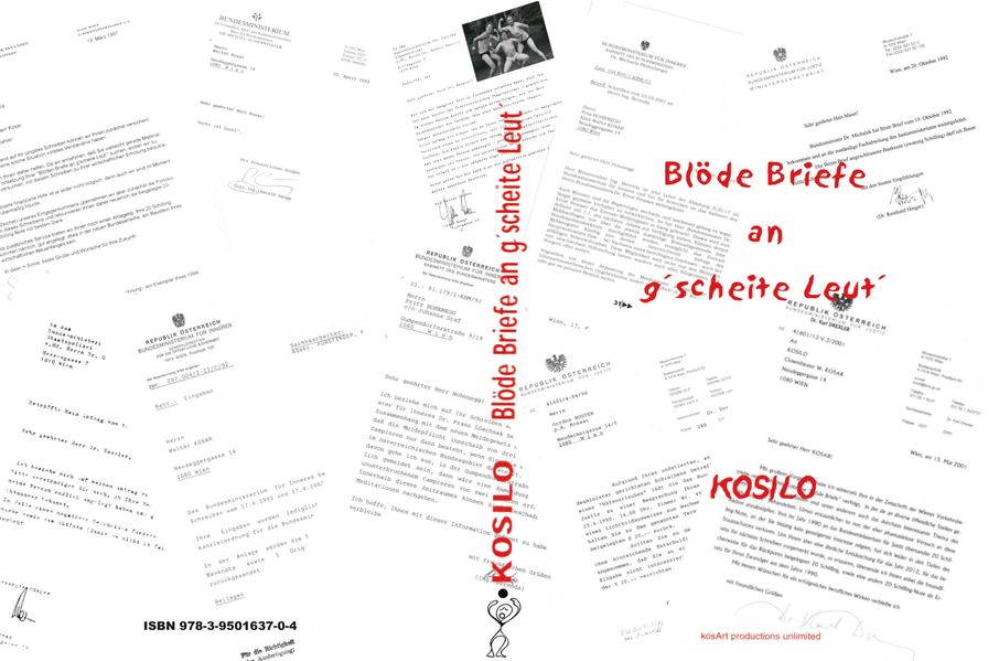 Cover von Blöde Briefe an g’scheite Leut‘