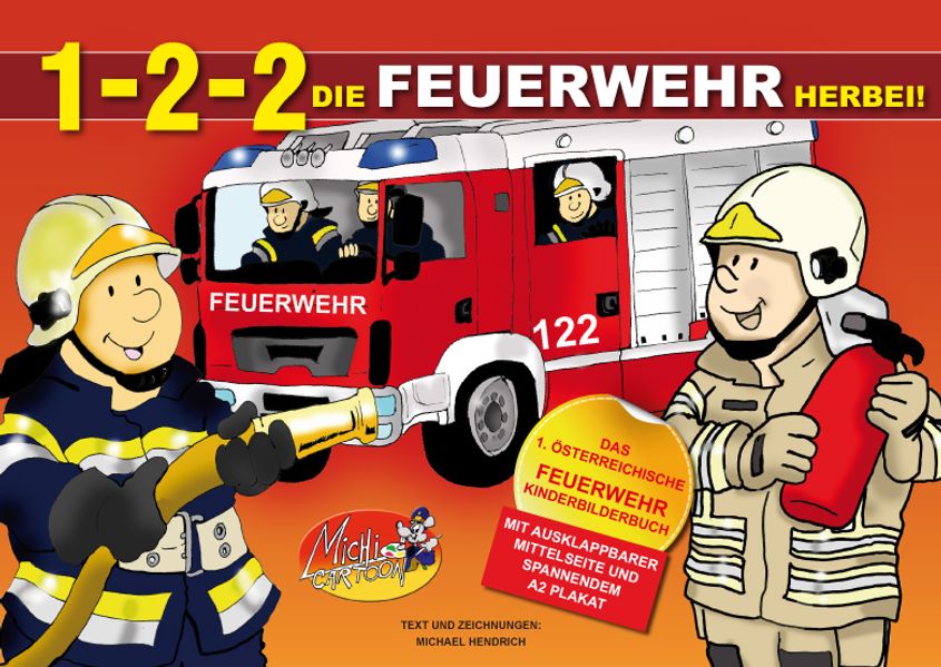 Cover von 1-2-2 Die Feuerwehr herbei!
