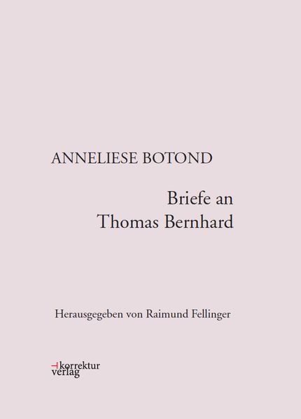 Cover von Briefe an Thomas Bernhard