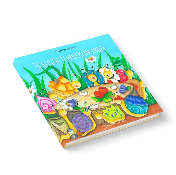 Cover von 10 kleine Schneckenkinder spielen gern Verstecken