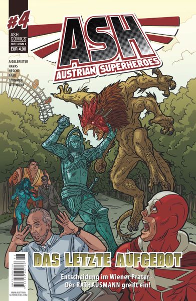 Cover von Austrian Superheroes #4