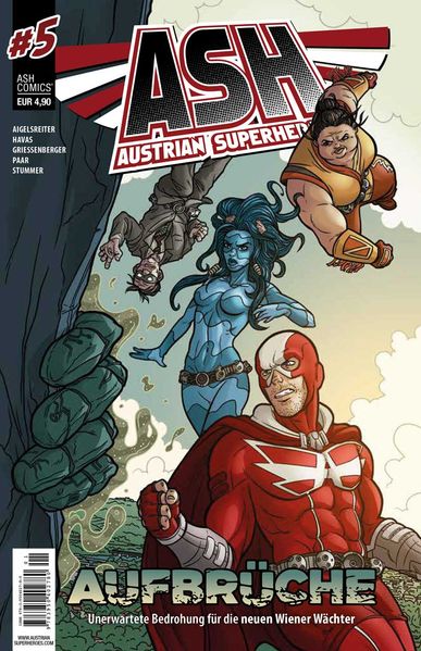 Cover von Austrian Superheroes #5