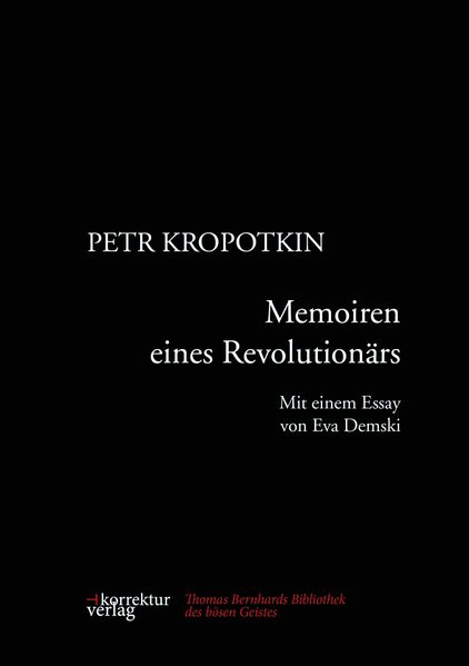 Cover von Memoiren eines Revolutionärs