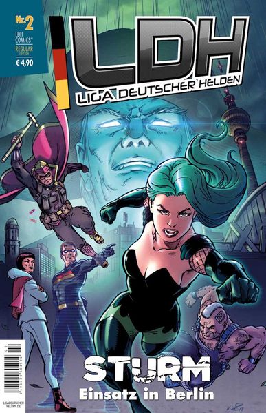 Cover von Liga deutscher Helden #2