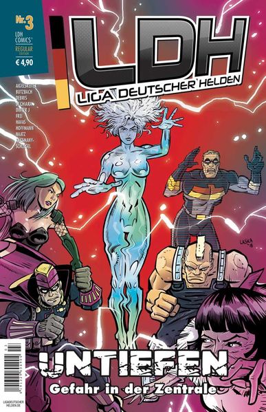 Cover von Liga deutscher Helden #3