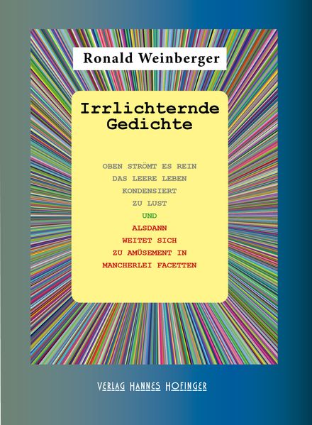 Cover von Irrlichternde Gedichte