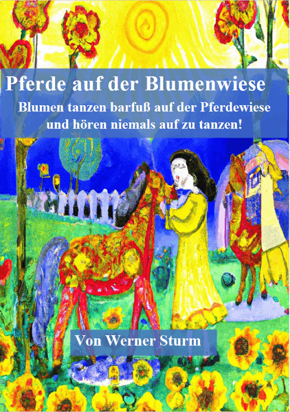 Cover von Pferde auf der Blumenwiese II