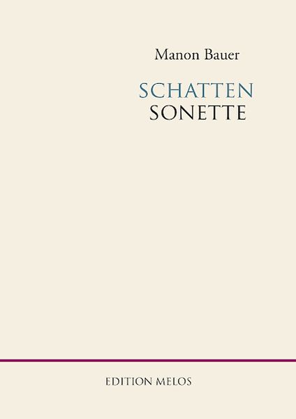 Cover von schatten sonette