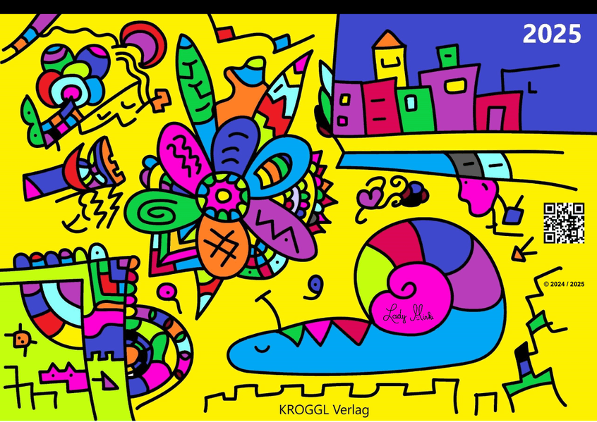 Cover von Pop Art Wandkalender 2025