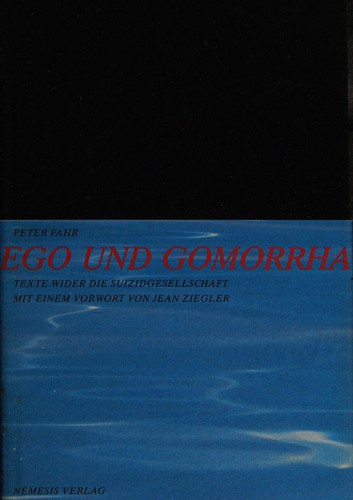 Cover von Ego und Gomorrha