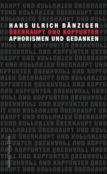 Cover von Überhaupt und kopfunter