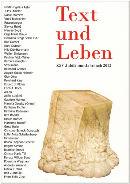 Cover von Text und Leben