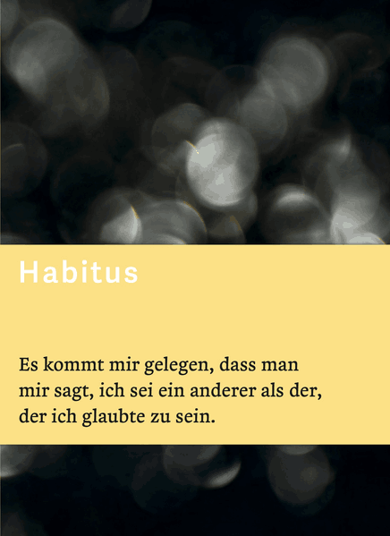 Cover von Habitus