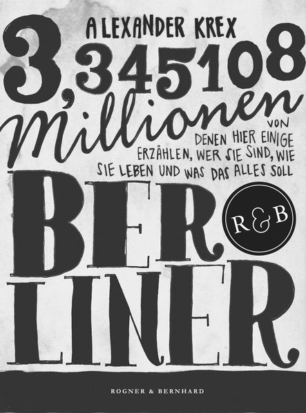 Cover von 3,345108 Millionen Berliner