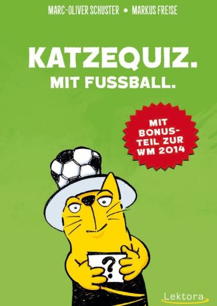 Cover von Katzequiz. Mit Fußball.