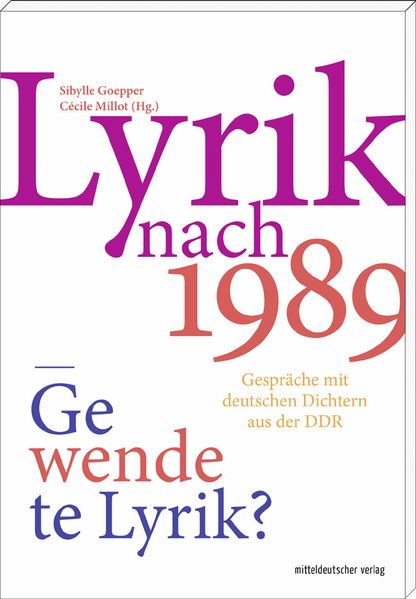 Cover von Lyrik nach 1989 – gewendete Lyrik?
