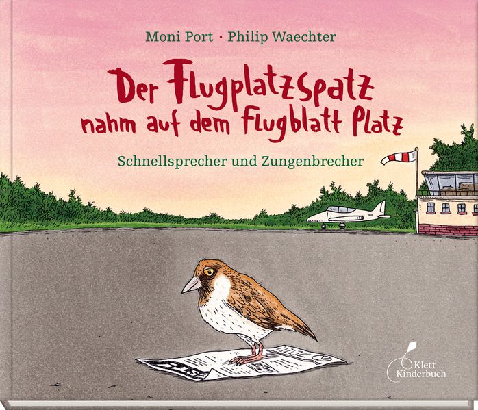 Cover von Der Flugplatzspatz nahm auf dem Flugblatt Platz