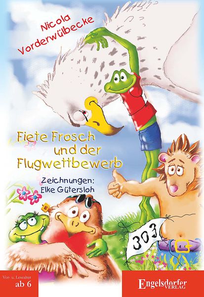 Cover von Fiete Frosch und der Flugwettbewerb