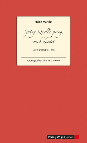 Cover von Spring Quelle spring, mich dürstet