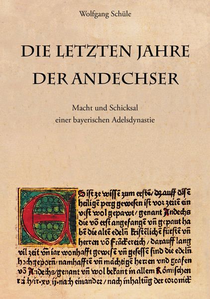 Cover von Die letzten Jahre der Andechser