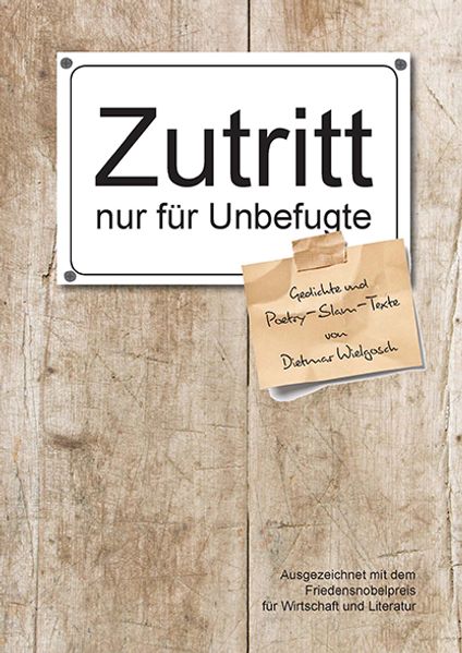 Cover von Zutritt nur für Ungefugte