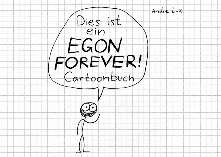 Cover von Dies ist ein Egon Forever! Cartoonbuch